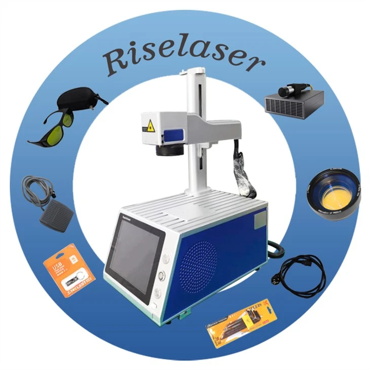 Bärbar fibermärkningsmaskin